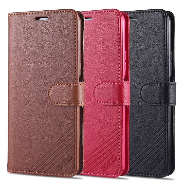 For  Huawei Enjoy 20 AZNS Sheepskin Texture Horizontal Flip Leather Case with Holder & Card Slots & Wallet(Black) - Huawei Cases by AZNS | Online Shopping UK | buy2fix