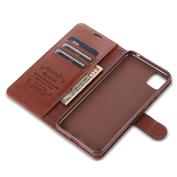 For Huawei Y5p AZNS Sheepskin Texture Horizontal Flip Leather Case with Holder & Card Slots & Wallet(Red) - Huawei Cases by AZNS | Online Shopping UK | buy2fix