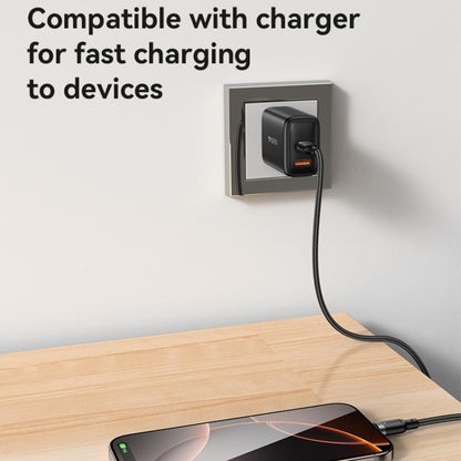 Yesido CA192 60W 3A USB-C / Type-C to Type-C Charging Data Cable, Length:2m(Black) - USB-C & Type-C Cable by Yesido | Online Shopping UK | buy2fix
