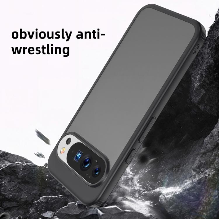 For Google Pixel 10 Pro XL Armor Clear TPU Hybrid PC Phone Case(Pink) - Google Cases by buy2fix | Online Shopping UK | buy2fix