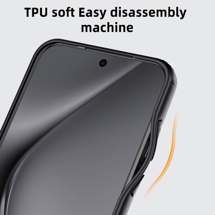 For Google Pixel 10 Pro XL Armor Clear TPU Hybrid PC Phone Case(Transparent) - Google Cases by buy2fix | Online Shopping UK | buy2fix