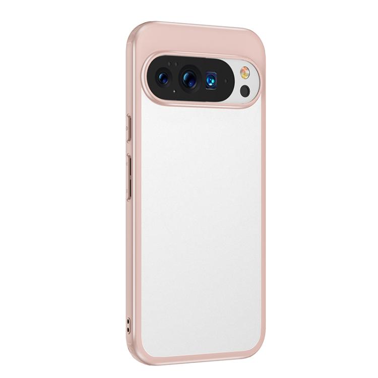 For Google Pixel 10 Pro Armor Clear TPU Hybrid PC Phone Case(Pink) - Google Cases by buy2fix | Online Shopping UK | buy2fix