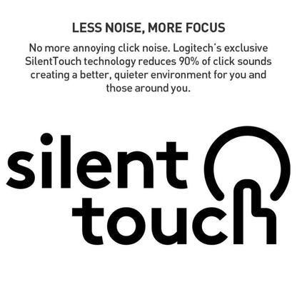 Logitech M550 Bluetooth 2.4G Wireless Dual Mode Silent Mouse(Grey) - Wireless Mice by Logitech | Online Shopping UK | buy2fix