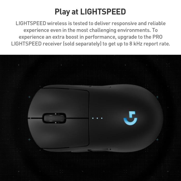 Logitech Pro 2 LIGHTSPEED Wireless Gaming Mouse(Black) - Wireless Mice by Logitech | Online Shopping UK | buy2fix
