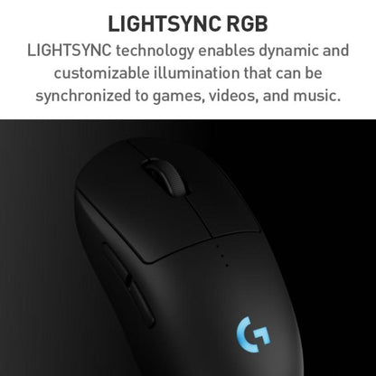 Logitech Pro 2 LIGHTSPEED Wireless Gaming Mouse(White) - Wireless Mice by Logitech | Online Shopping UK | buy2fix