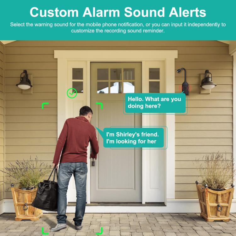 QJ700 1080P HD WiFi Panoramic 360-degree Snake Tube Camera, Support Motion Detection(Black) - Mini Camera by buy2fix | Online Shopping UK | buy2fix