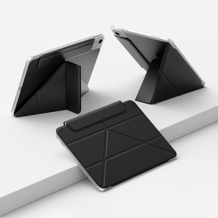 For iPad 2025 / 2022 Four-corner Anti-collision Magnetic Double-sided Clip Tablet Case(Black) - iPad 2025 / 2022 Cases by buy2fix | Online Shopping UK | buy2fix