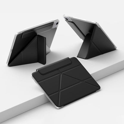 For iPad Air 11 2025 / 2024 Four-corner Anti-collision Magnetic Double-sided Clip Tablet Case(Black) - iPad Air 11 2025 / 2024 Cases by buy2fix | Online Shopping UK | buy2fix