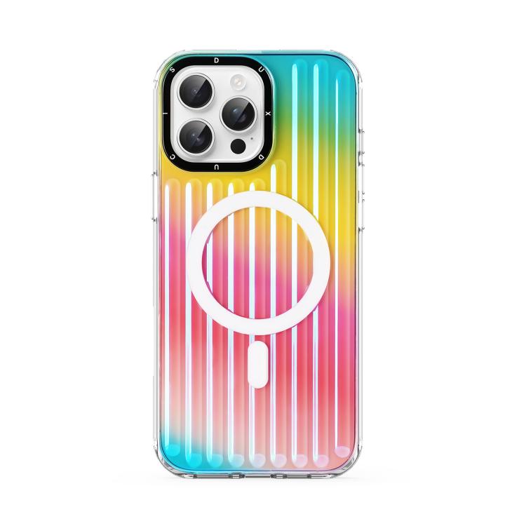 For iPhone 16 Pro Max DUX DUCIS ZEST Series Colorful Gradient MagSafe Magnetic Phone Case(Gradient Rainbow) - iPhone 16 Pro Max Cases by DUX DUCIS | Online Shopping UK | buy2fix