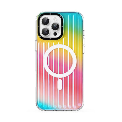 For iPhone 16 Pro Max DUX DUCIS ZEST Series Colorful Gradient MagSafe Magnetic Phone Case(Gradient Rainbow) - iPhone 16 Pro Max Cases by DUX DUCIS | Online Shopping UK | buy2fix