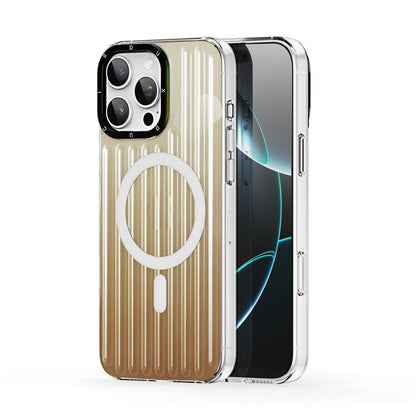 For iPhone 16 Pro DUX DUCIS ZEST Series Colorful Gradient MagSafe Magnetic Phone Case(Gradient Desert Gold) - iPhone 16 Pro Cases by DUX DUCIS | Online Shopping UK | buy2fix