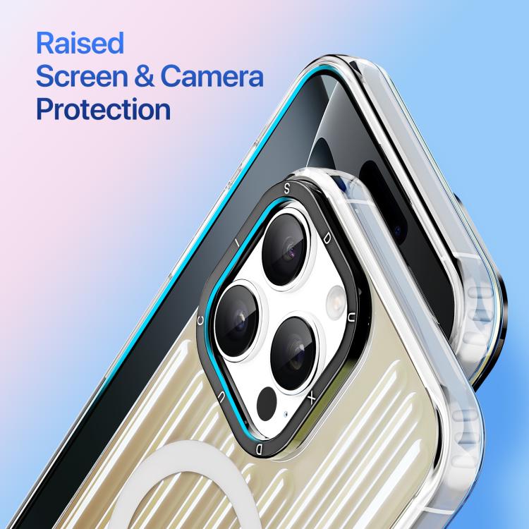 For iPhone 16 Pro DUX DUCIS ZEST Series Colorful Gradient MagSafe Magnetic Phone Case(Gradient Desert Gold) - iPhone 16 Pro Cases by DUX DUCIS | Online Shopping UK | buy2fix