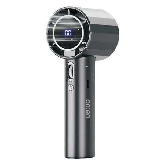 Onten F10 100-speed High-speed Turbine Handheld Fan(Grey)