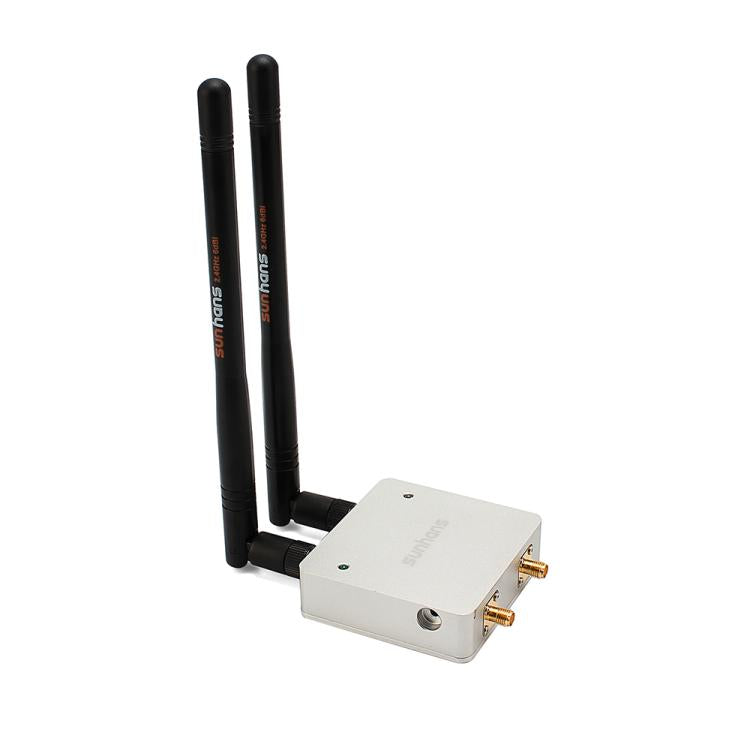 Sunhans 2.4GHz 1000mW 2T2R  300Mbps MIMO WiFi Signal Booster(EU Plug) - Broadband Amplifiers by buy2fix | Online Shopping UK | buy2fix