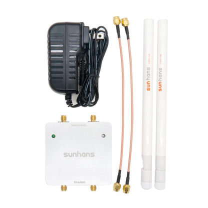 Sunhans 2.4GHz 1000mW 2T2R  300Mbps MIMO WiFi Signal Booster(US Plug) - Broadband Amplifiers by buy2fix | Online Shopping UK | buy2fix
