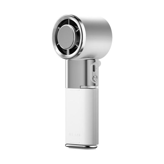 MF119 High Speed Ice Compress Handheld Fan with Retractable Cord(White)
