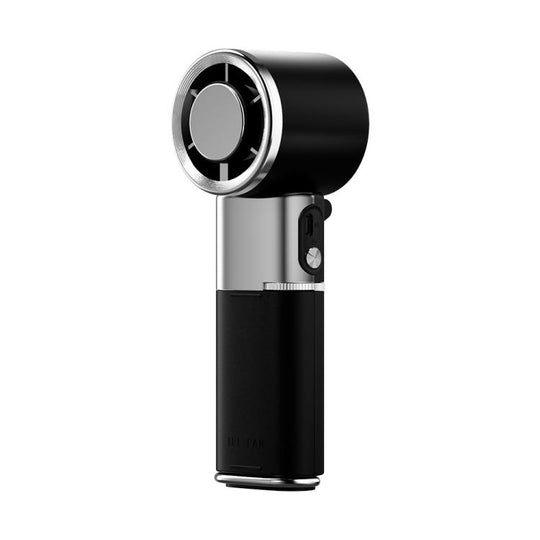 MF119 High Speed Ice Compress Handheld Fan with Retractable Cord(Black)