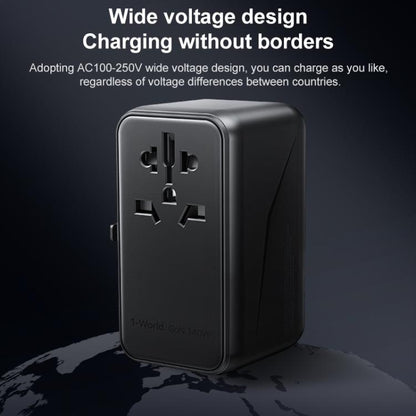 MOMAX UA16 1-World PD140W GaN Global Travel Fast Charging Socket - Plug Adaptor by MOMAX | Online Shopping UK | buy2fix