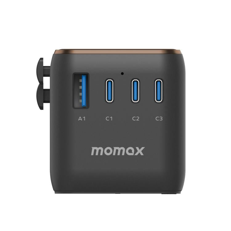 MOMAX UA17 1-World PD170W GaN Global Travel Fast Charging Socket - Plug Adaptor by MOMAX | Online Shopping UK | buy2fix
