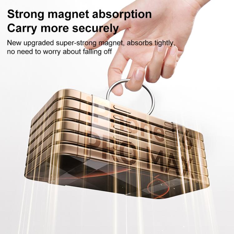 MOMAX HOOP Magnetic Ring Phone Holder(Black) - Ring Holder by MOMAX | Online Shopping UK | buy2fix
