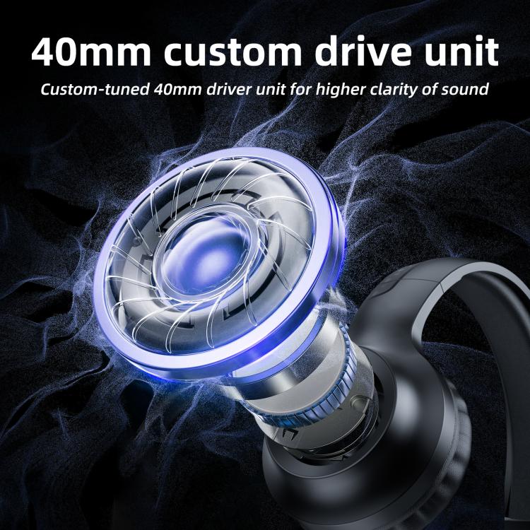 ONIKUMA X36 Abyss Lamp Effect 40mm Custom Drive Unit Game Headphones(Black) - Multimedia Headset by ONIKUMA | Online Shopping UK | buy2fix