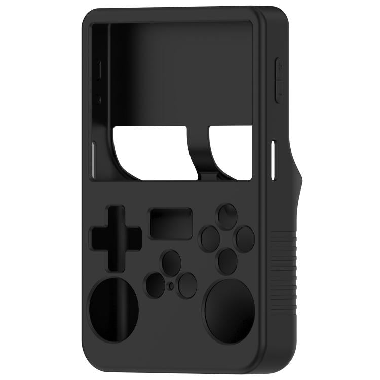 For ANBERNIC R36S Silicone Handheld Game Console Protective Case(Black) - Cases by buy2fix | Online Shopping UK | buy2fix