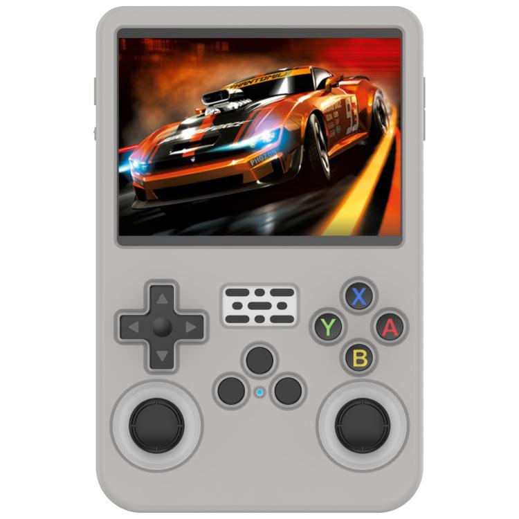 For ANBERNIC R36S Silicone Handheld Game Console Protective Case(Grey) - Cases by buy2fix | Online Shopping UK | buy2fix