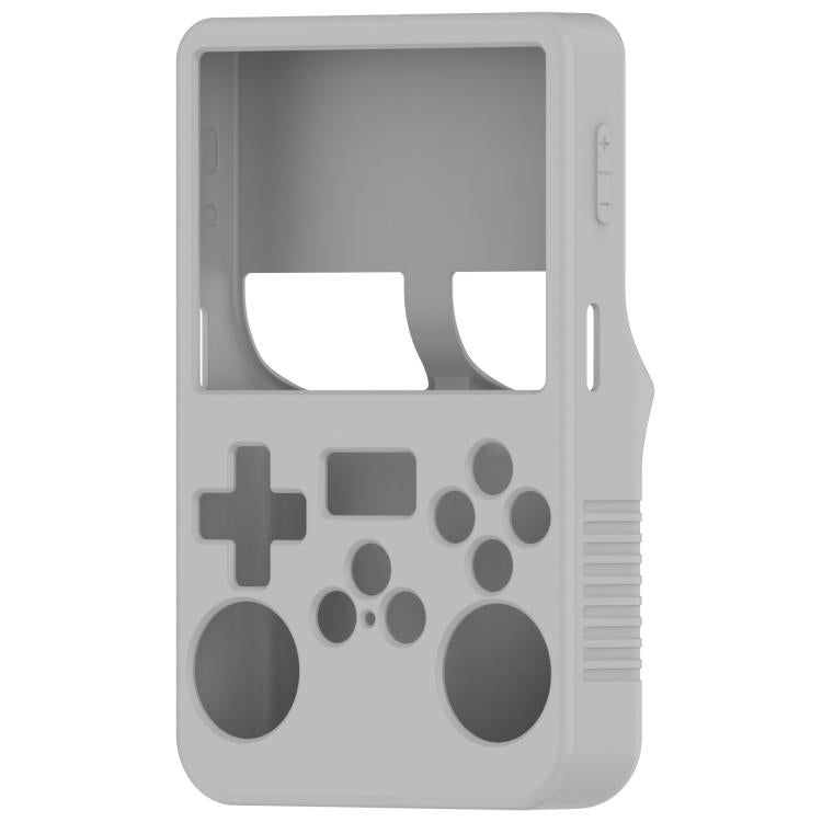 For ANBERNIC R36S Silicone Handheld Game Console Protective Case(Grey) - Cases by buy2fix | Online Shopping UK | buy2fix