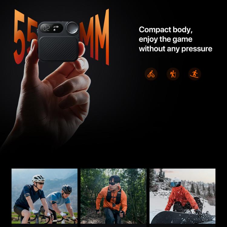Original Xiaomi Sports Walkie Talkie, Support 5000km Intercom Distance(Black) - Handheld Walkie Talkie by Xiaomi | Online Shopping UK | buy2fix