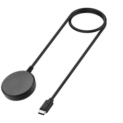 For Samsung Galaxy Watch8/Ultra 2025/7/6/5 xDfind Magnetic Smart Watch Charging Cable, Type-C Port, Length: 1m(Black) - Charger by xDfind | Online Shopping UK | buy2fix