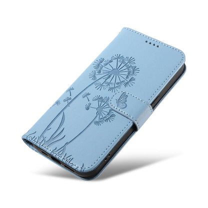 For Google Pixel 10 Pro XL 5G Global Dandelion Embossed Pattern Flip Leather Phone Case(Sky Blue) - Google Cases by buy2fix | Online Shopping UK | buy2fix
