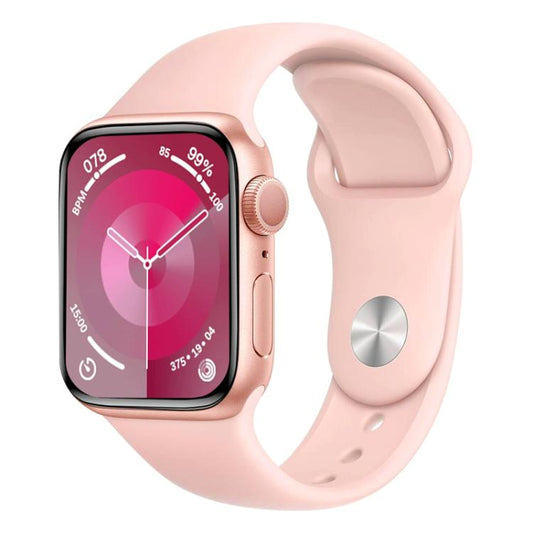 For Apple Watch 42mm / 41mm / 40mm / 38mm xDfind Solid Color Silicone Sports Watch Band(Light Pink) - Watch Bands by xDfind | Online Shopping UK | buy2fix