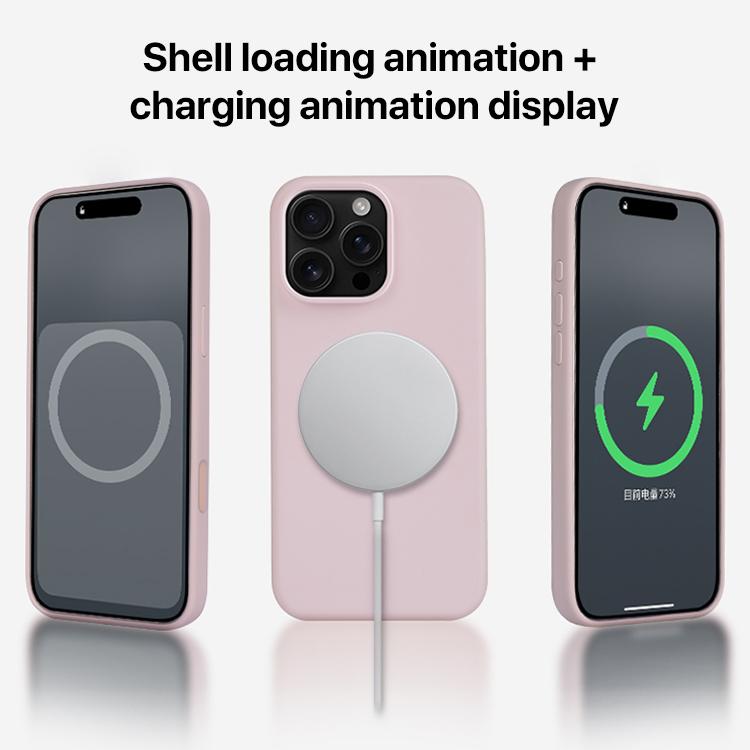 For iPhone 16 Plus Liquid Silicone Magsafe Phone Case with AI Camera Control Button(Grey) - iPhone 16 Plus Cases by buy2fix | Online Shopping UK | buy2fix