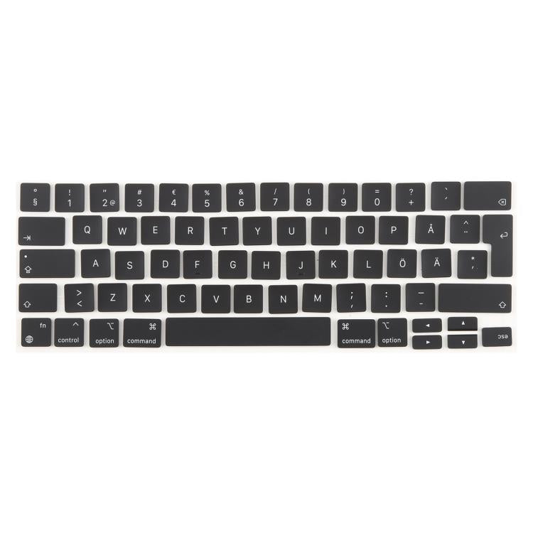 For MacBook A2251 A2289 A2238 A2338 UK Big Enter Version Keycaps, Language:Sweden - Keyboard by buy2fix | Online Shopping UK | buy2fix