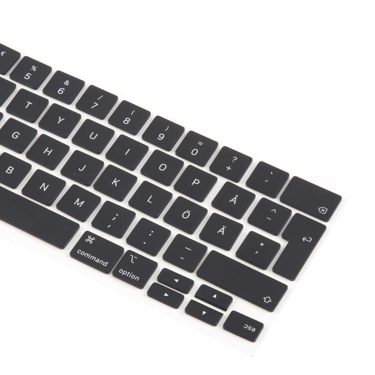 For MacBook A2251 A2289 A2238 A2338 UK Big Enter Version Keycaps, Language:Sweden - Keyboard by buy2fix | Online Shopping UK | buy2fix