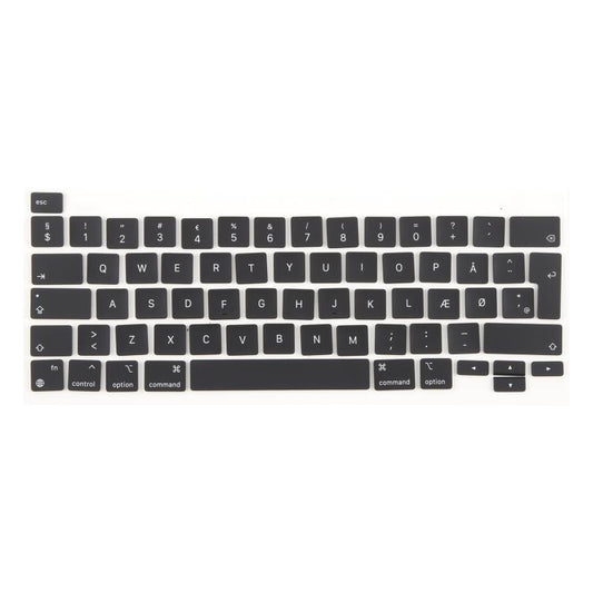 For MacBook A2251 A2289 A2238 A2338 UK Big Enter Version Keycaps, Language:Denmark - Keyboard by buy2fix | Online Shopping UK | buy2fix