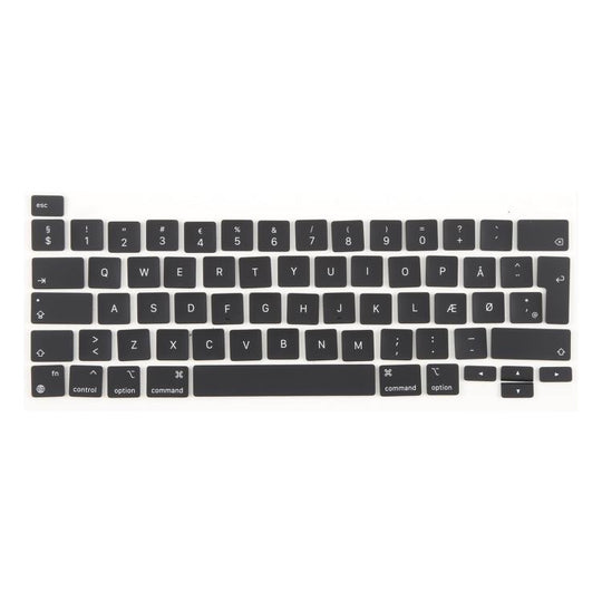 For MacBook A2251 A2289 A2238 A2338 UK Big Enter Version Keycaps, Language:Denmark
