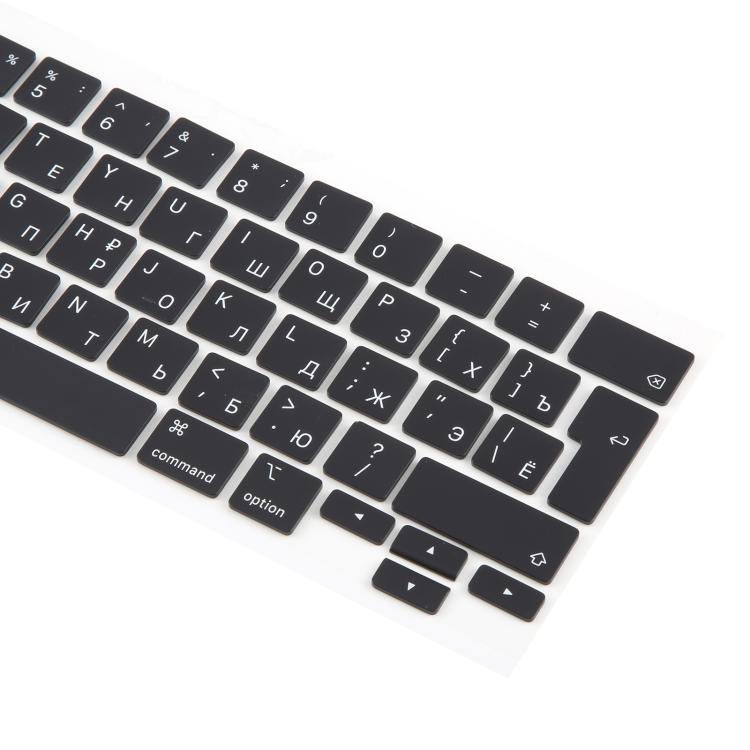 For MacBook A2251 A2289 A2238 A2338 UK Big Enter Version Keycaps, Language:Russian - Keyboard by buy2fix | Online Shopping UK | buy2fix