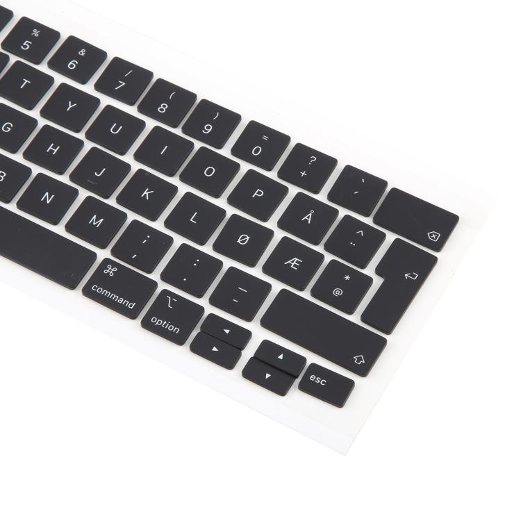 For MacBook A2251 A2289 A2238 A2338 UK Big Enter Version Keycaps, Language:Norway - Keyboard by buy2fix | Online Shopping UK | buy2fix
