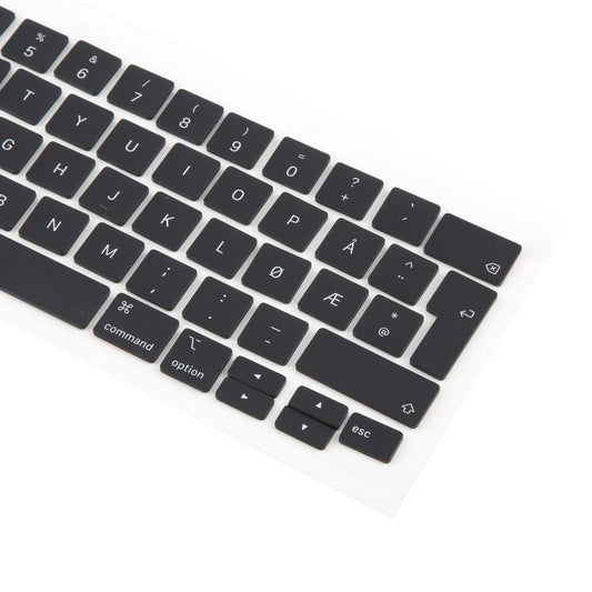 For MacBook A2251 A2289 A2238 A2338 UK Big Enter Version Keycaps, Language:Norway - Keyboard by buy2fix | Online Shopping UK | buy2fix