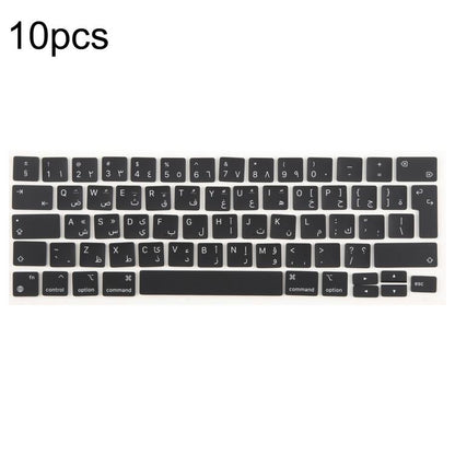 For MacBook A2251 A2289 A2238 A2338 10pcs UK Big Enter Version Keycaps, Language:Arabic - Keyboard by buy2fix | Online Shopping UK | buy2fix