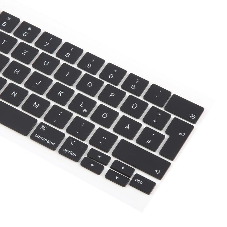 For MacBook A2251 A2289 A2238 A2338 10pcs UK Big Enter Version Keycaps, Language:German - Keyboard by buy2fix | Online Shopping UK | buy2fix