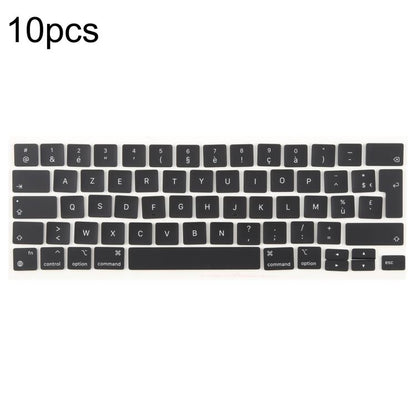 For MacBook A2251 A2289 A2238 A2338 10pcs UK Big Enter Version Keycaps, Language:French - Keyboard by buy2fix | Online Shopping UK | buy2fix