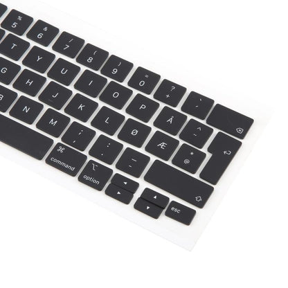 For MacBook A2251 A2289 A2238 A2338 10pcs UK Big Enter Version Keycaps, Language:Norway - Keyboard by buy2fix | Online Shopping UK | buy2fix