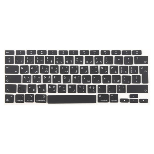For MacBook A2337 UK Big Enter Version Keycaps, Language:Arabic
