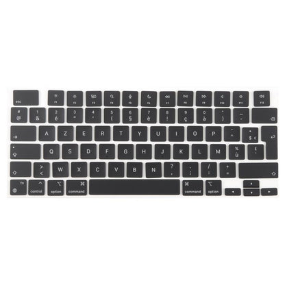 For MacBook A2681 A2941  A3113  A3114 UK Big Enter Version Keycaps, Language:French - Keyboard by buy2fix | Online Shopping UK | buy2fix