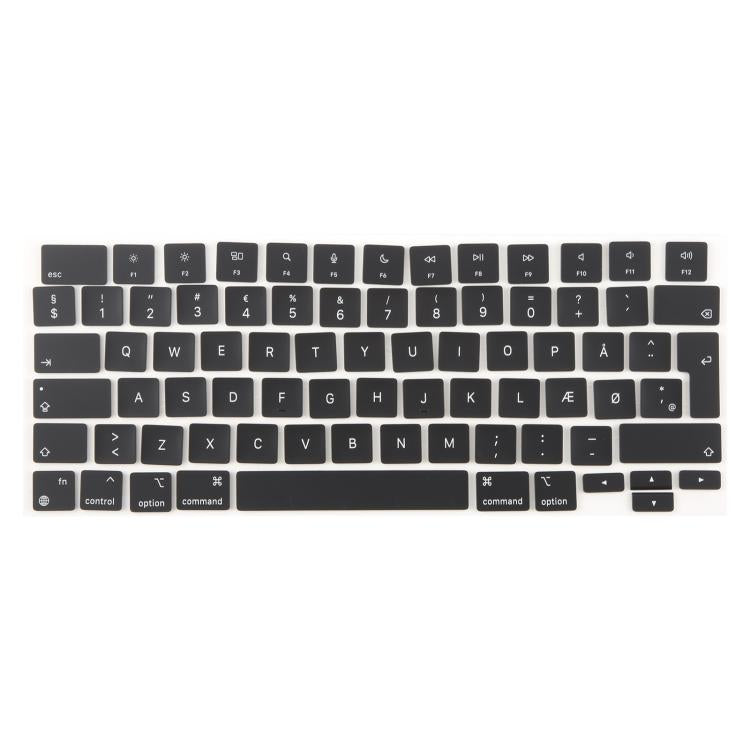 For MacBook A2681 A2941  A3113  A3114 UK Big Enter Version Keycaps, Language:Denmark - Keyboard by buy2fix | Online Shopping UK | buy2fix