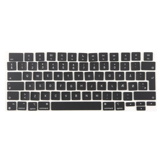 For MacBook A2681 A2941  A3113  A3114 UK Big Enter Version Keycaps, Language:Denmark - Keyboard by buy2fix | Online Shopping UK | buy2fix
