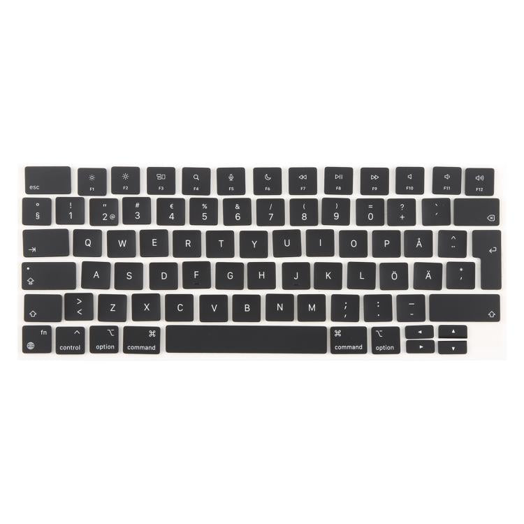 For MacBook A2681 A2941  A3113  A3114 UK Big Enter Version Keycaps, Language:Sweden - Keyboard by buy2fix | Online Shopping UK | buy2fix