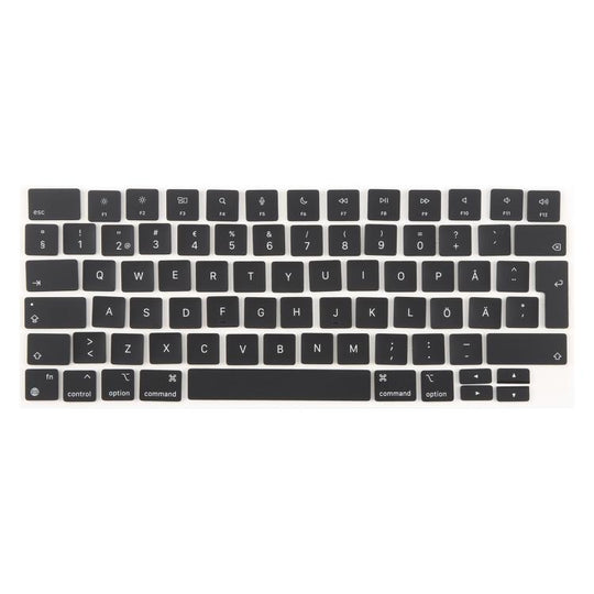 For MacBook A2681 A2941  A3113  A3114 UK Big Enter Version Keycaps, Language:Sweden